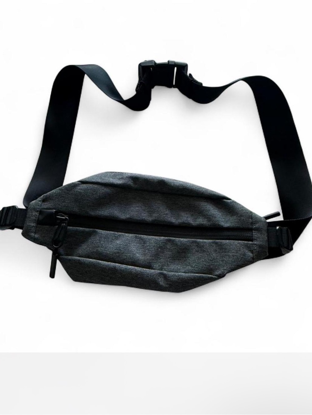 AER Classic Grey Men's Waist Pack - Sleek Fanny Pack